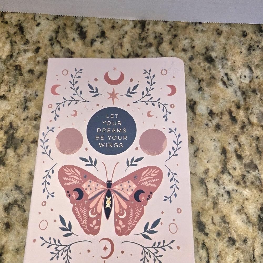 Pink Butterfly Design Journal